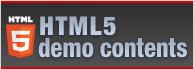HTML5 demo contents